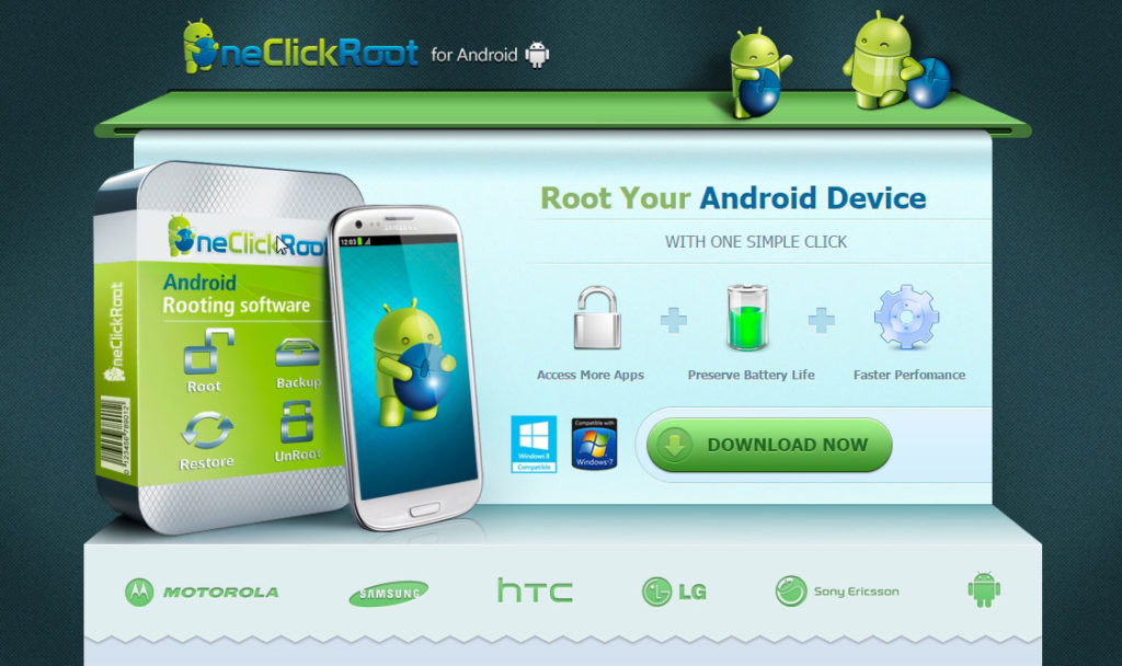 OneClickRoot: Rotear un Android con un solo click.